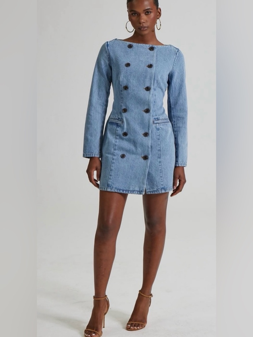 KBB by Kahlana Mini Denim Dress